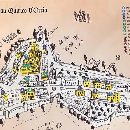 Borgo Capitano Collection Diffuso, Village Experience - Centro Storico 4* San Quirico dʼOrcia